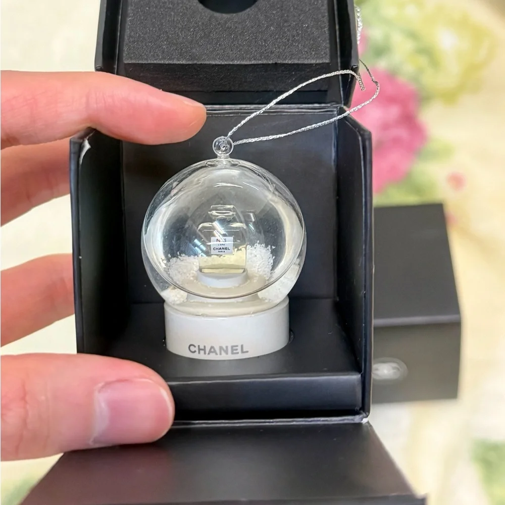 CHANEL No.5 Collectible Snow Globe Holiday Ornament - Picture 3 of 7